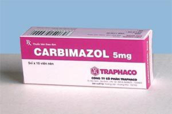 Thuốc điều trị cường giáp carbimazol